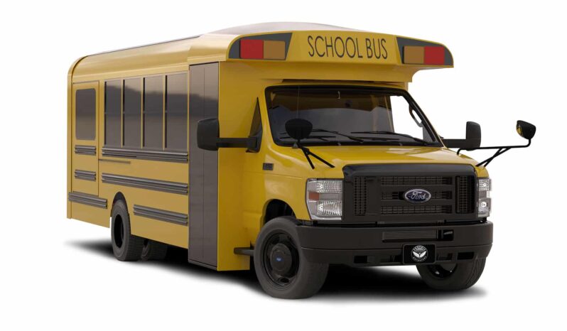 
								The ZEUS 600 Electric School Bus full									