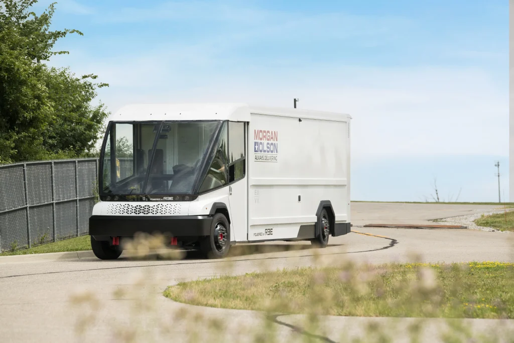 Steve Van Rees Rally 2023 REE Proxima Electric Step Van - ZERO RIG